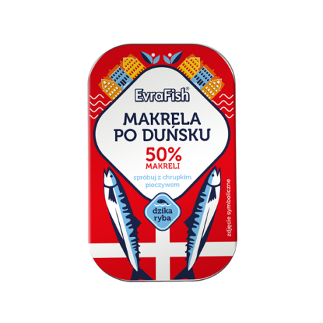 EvraFish - Makrela po duńsku - 125 g