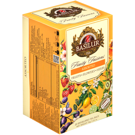 Zestaw herbat FRUIT INFUSIONS saszetki kopertowane - 20 szt.