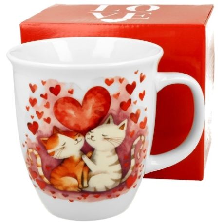 Kubek porcelanowy KOTY - 650 ml