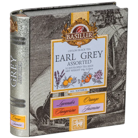 Zestaw herbat EARL GREY w puszce - 32 szt.