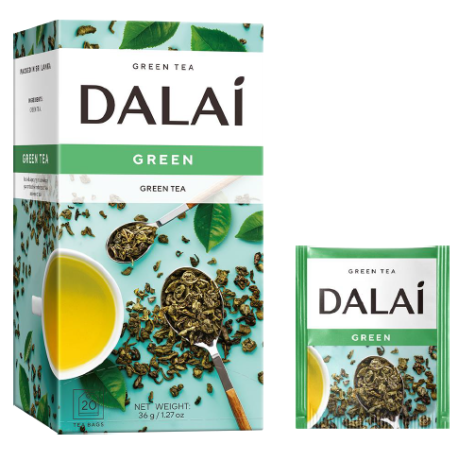 DALAI Green Tea sasz. kop. 25 x 1,8 g