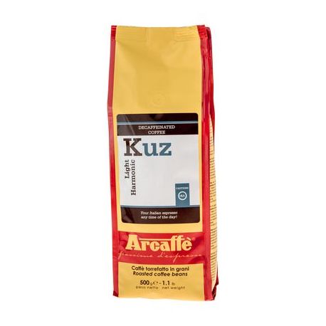 Arcaffe Kuz - kawa bezkofeinowa ziarnista 500g