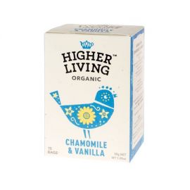 Higher Living Chamomile & Vanilla - herbata - 15 saszetek