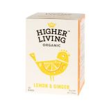 Higher Living Lemon & Ginger - herbata - 15 saszetek