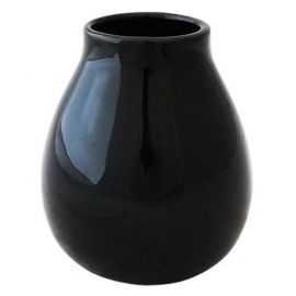 Matero ceramiczne Negro czarne - 350ml