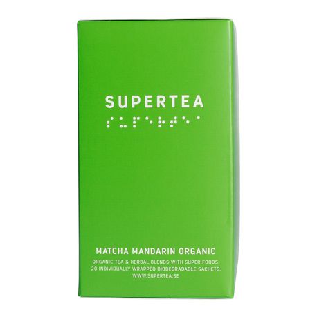 Supertea - Matcha Mandarin Organic (20x1,5g)
