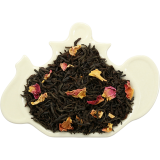 Czarna herbata cejlońska wysokogórska FBOP z płatkami róży - 100 g