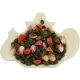 Zielona herbata z dodatkiem papai, szarłatu oraz naturalnym aromatem truskawki i śmietanki