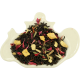 Czarna herbata cejlońska, liściasta, z dodatkiem jabłka, imbiru, trawy cytrynowej, chabru oraz z naturalnym aromatem z imbiru