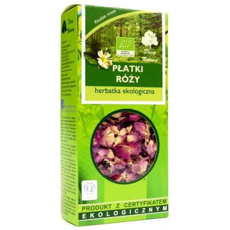 Herbatka z płatków róży - 20 g - Dary Natury