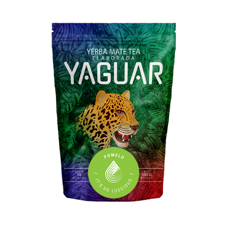 YAGUAR - Yerba Mate Pomelo - 500 g
