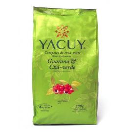 Yerba Mate Yacuy Guarana Cha Verde - 500 g