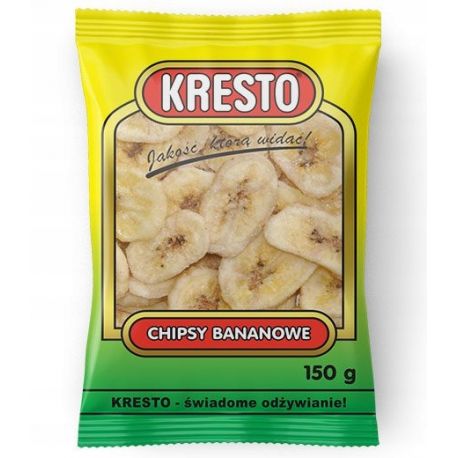 Kresto - chipsy bananowe - 150 g