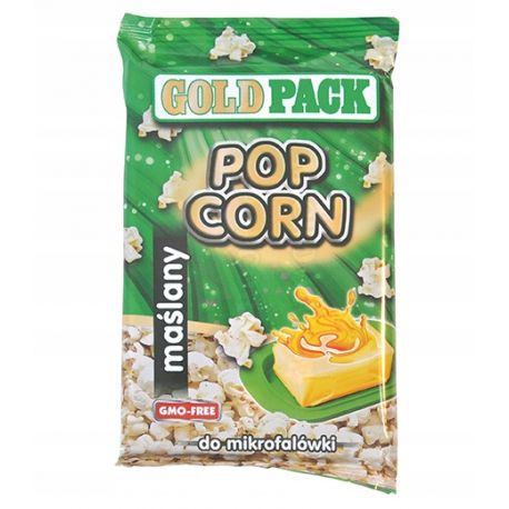 Gold Pack - popcorn maślany - 100 g