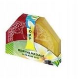 Bio Fresh -  mydełko Tropikalny Masaż z gąbką Loofah - 80 g