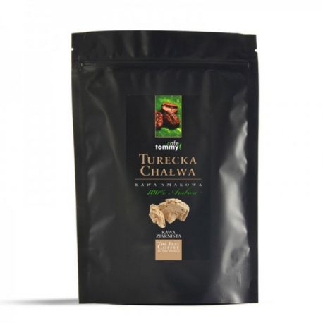 Tommy Cafe - ziarnista kawa smakowa Turecka Chałwa - 250 g