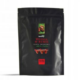 Tommy Cafe - mielona kawa smakowa Wiśnie w Rumie - 250 g