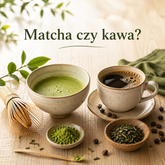 Matcha vs kawa - co daje więcej energii i kiedy wybrać którą opcję?
