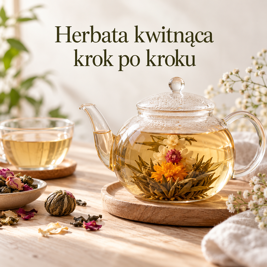 Herbata kwitnąca - co to jest, jak ją parzyć i jaki dzbanek wybrać?