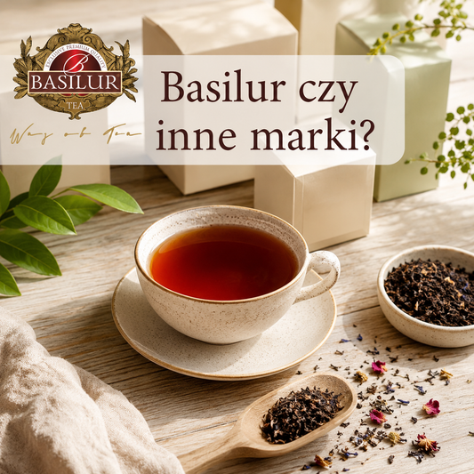 Basilur vs inne marki herbat – czym wyróżnia się Basilur?