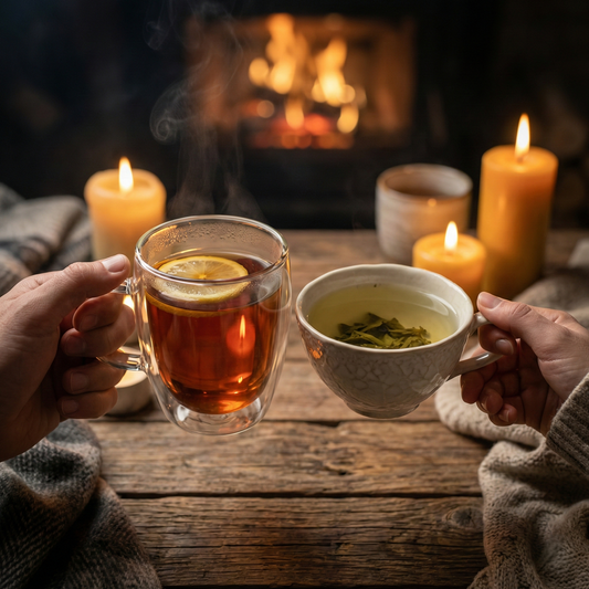 Czarna czy zielona herbata na romantyczny wieczór?
