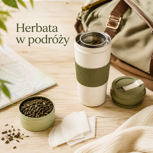 Najlepszy sposób na zabranie herbaty liściastej w podróż