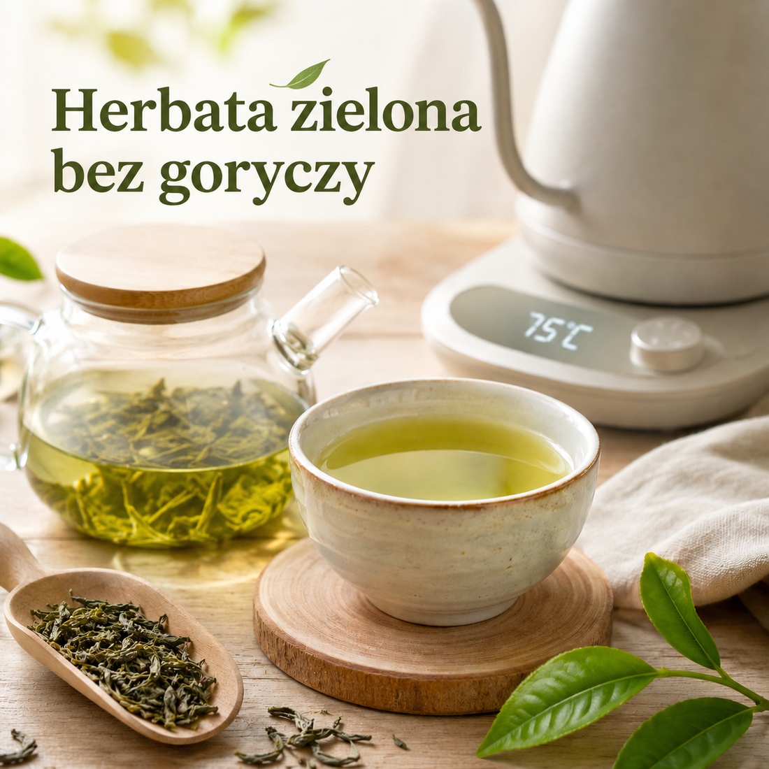 Jak zaparzyć zieloną herbatę, żeby nie była gorzka? Prosty sposób na lepszy smak