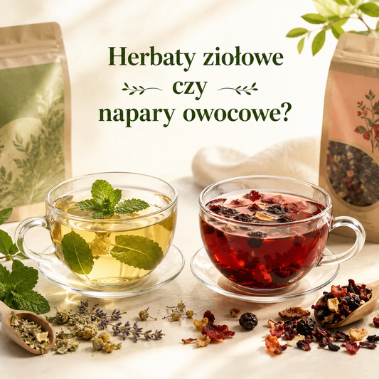 Herbaty ziołowe vs napary owocowe – czym się różnią i co wybrać?
