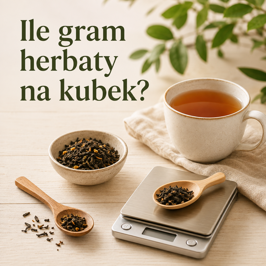 Ile herbaty liściastej używać na filiżankę lub kubek? Proste proporcje