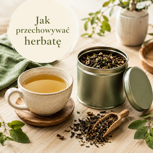 Jak przechowywać herbatę liściastą, aby zachowała smak i aromat na dłużej