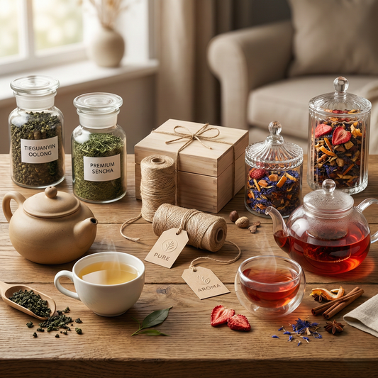 Herbaty aromatyzowane a naturalne - co wybrać na wyjątkowy prezent?
