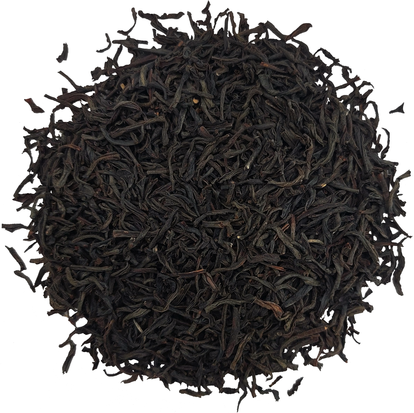 Susz czarnej herbaty cejlońskiej Stassen, naturalne liście o intensywnym kolorze.