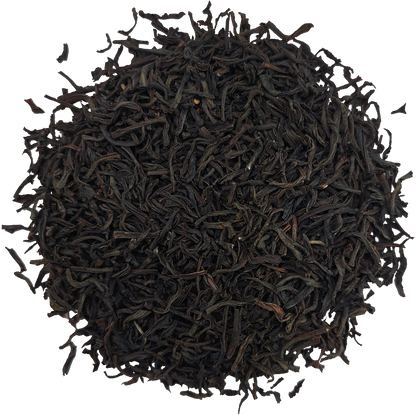 Susz czarnej herbaty cejlońskiej Stassen, naturalne liście o intensywnym kolorze.