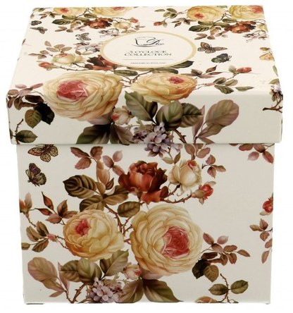 Kubek porcelanowy baryłka Zahra w ozdobnym pudełku