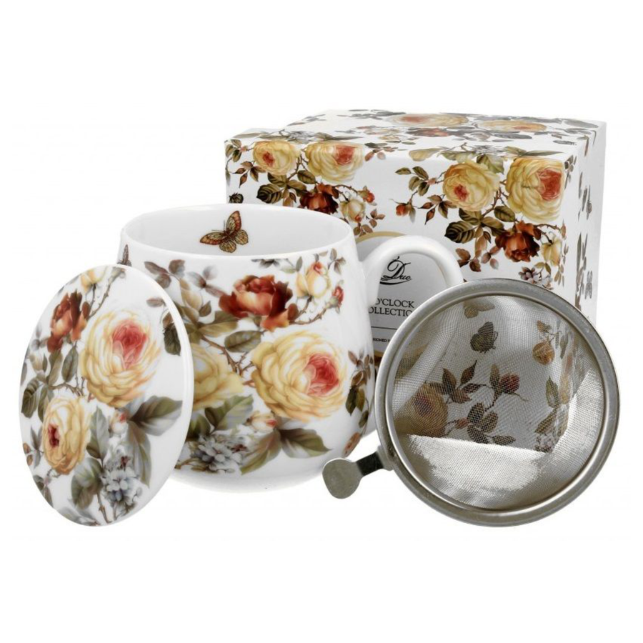 Kubek baryłka z zaparzaczem Zahra - 430 ml