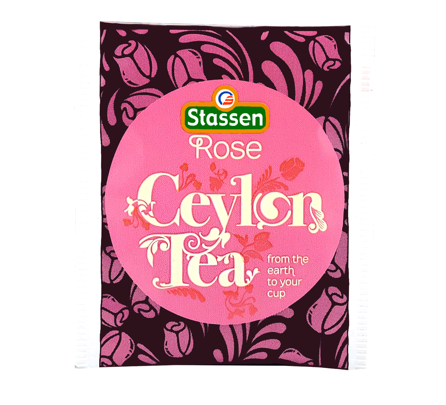 Koperta herbaty Stassen Rose Tea – czarna herbata cejlońska z różanym aromatem.