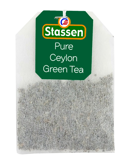 Torebka herbaty zielonej Stassen Pure Ceylon Green Tea.