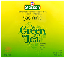 Herbata zielona Stassen Jasmine Green Tea opakowanie 100 saszetek