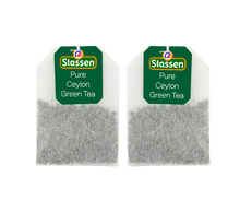 Dwie torebki herbaty zielonej Pure Ceylon Green Tea Stassen