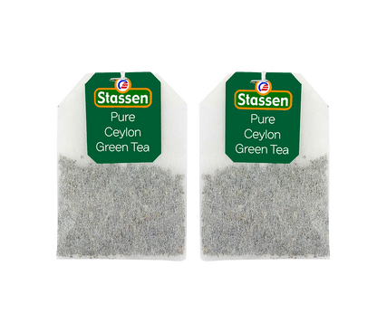 Dwie torebki herbaty zielonej Pure Ceylon Green Tea Stassen