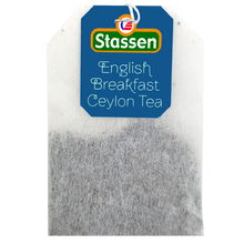 Torebka herbaty czarnej Stassen English Breakfast z etykietą