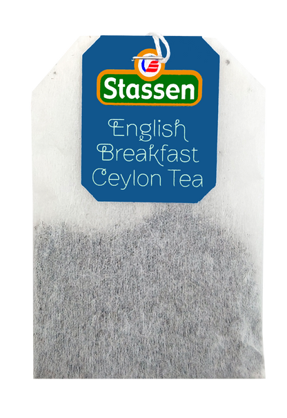 Torebka herbaty czarnej Stassen English Breakfast z etykietą