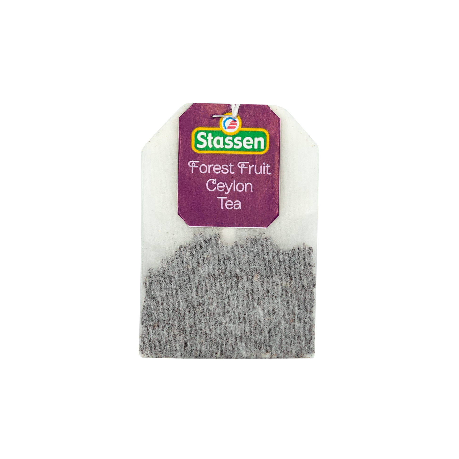 Torebka herbaty Forest Fruit Stassen – czarna herbata cejlońska o smaku owoców leśnych.