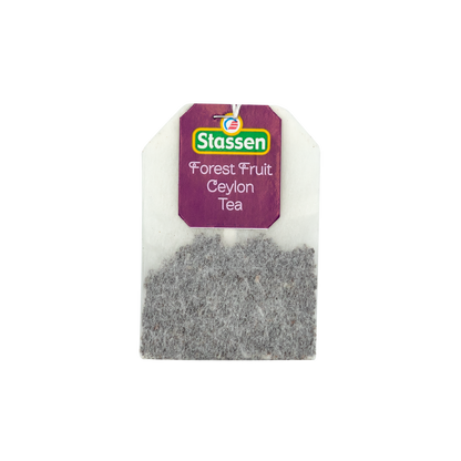 Torebka herbaty Forest Fruit Stassen – czarna herbata cejlońska o smaku owoców leśnych.