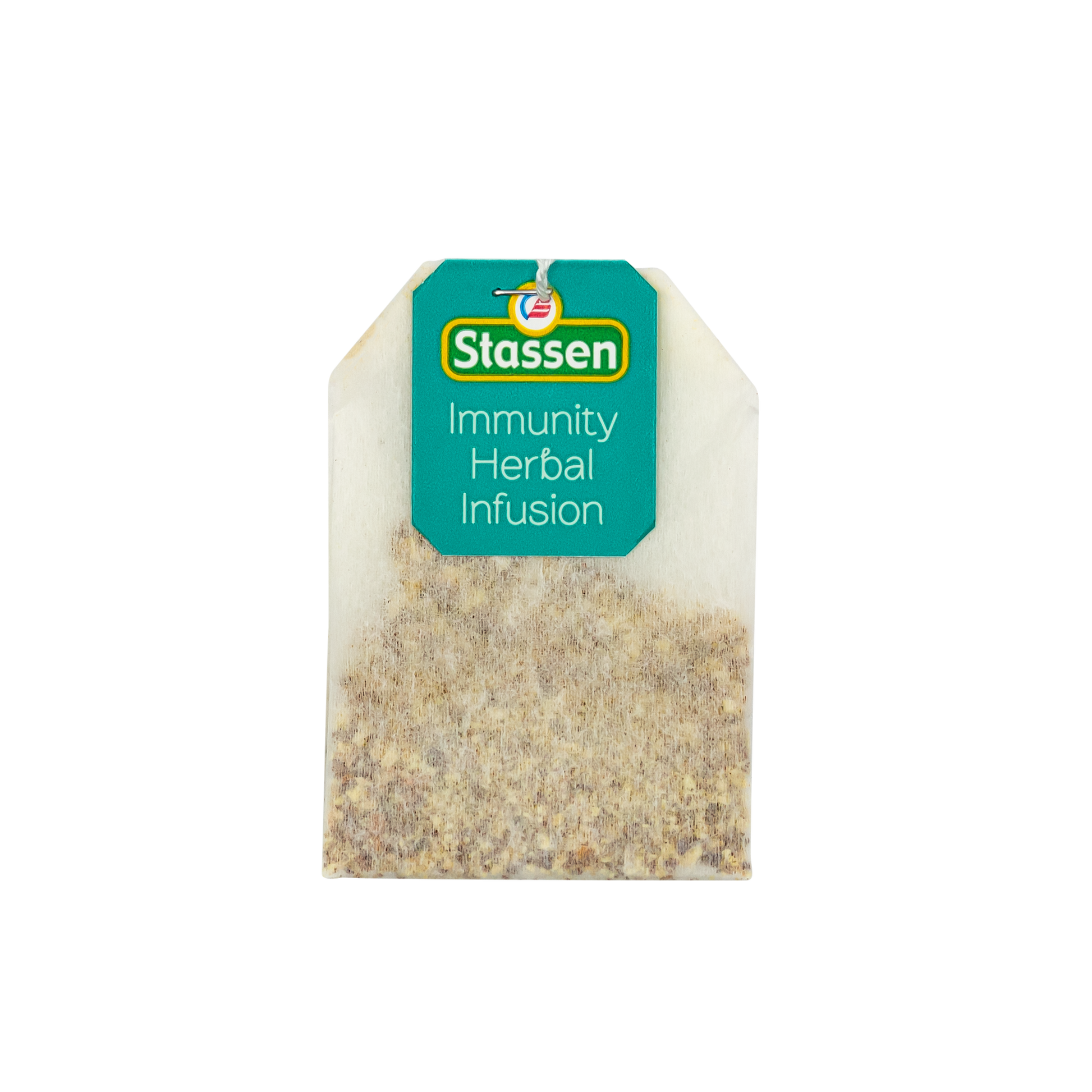 Torebka herbaty Immunity Stassen – ziołowa herbata wspierająca odporność.