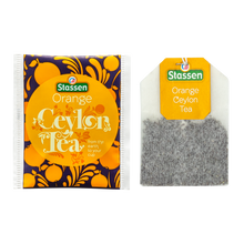 Koperta i torebka herbaty Stassen Orange Ceylon Tea – aromatyczna herbata cejlońska o owocowym smaku.