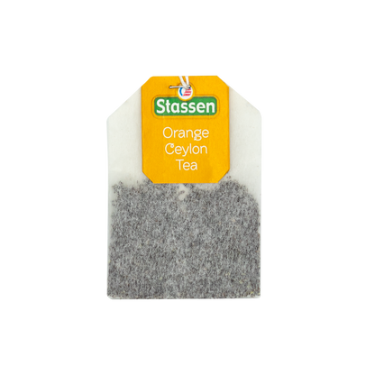 Torebka herbaty Stassen Orange Ceylon Tea – czarna herbata z nutą pomarańczy.