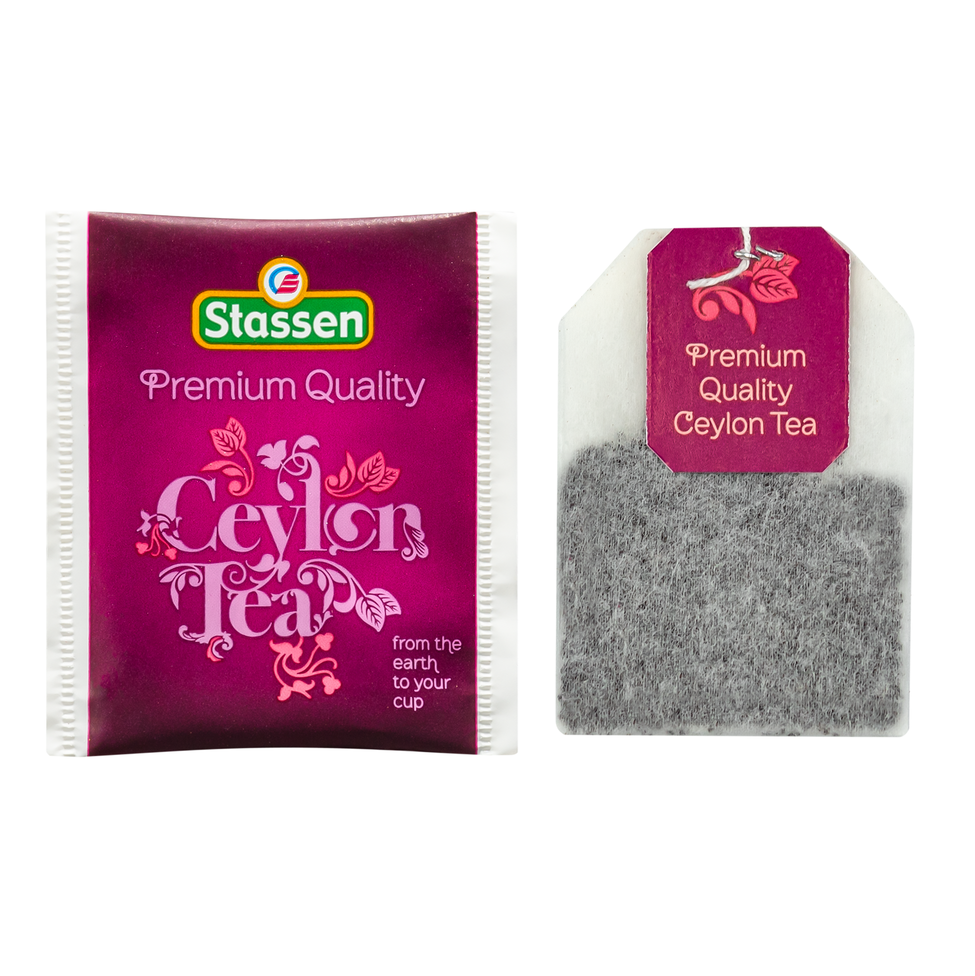 Koperta i torebka Stassen Premium Quality Ceylon Tea – klasyczna herbata cejlońska.