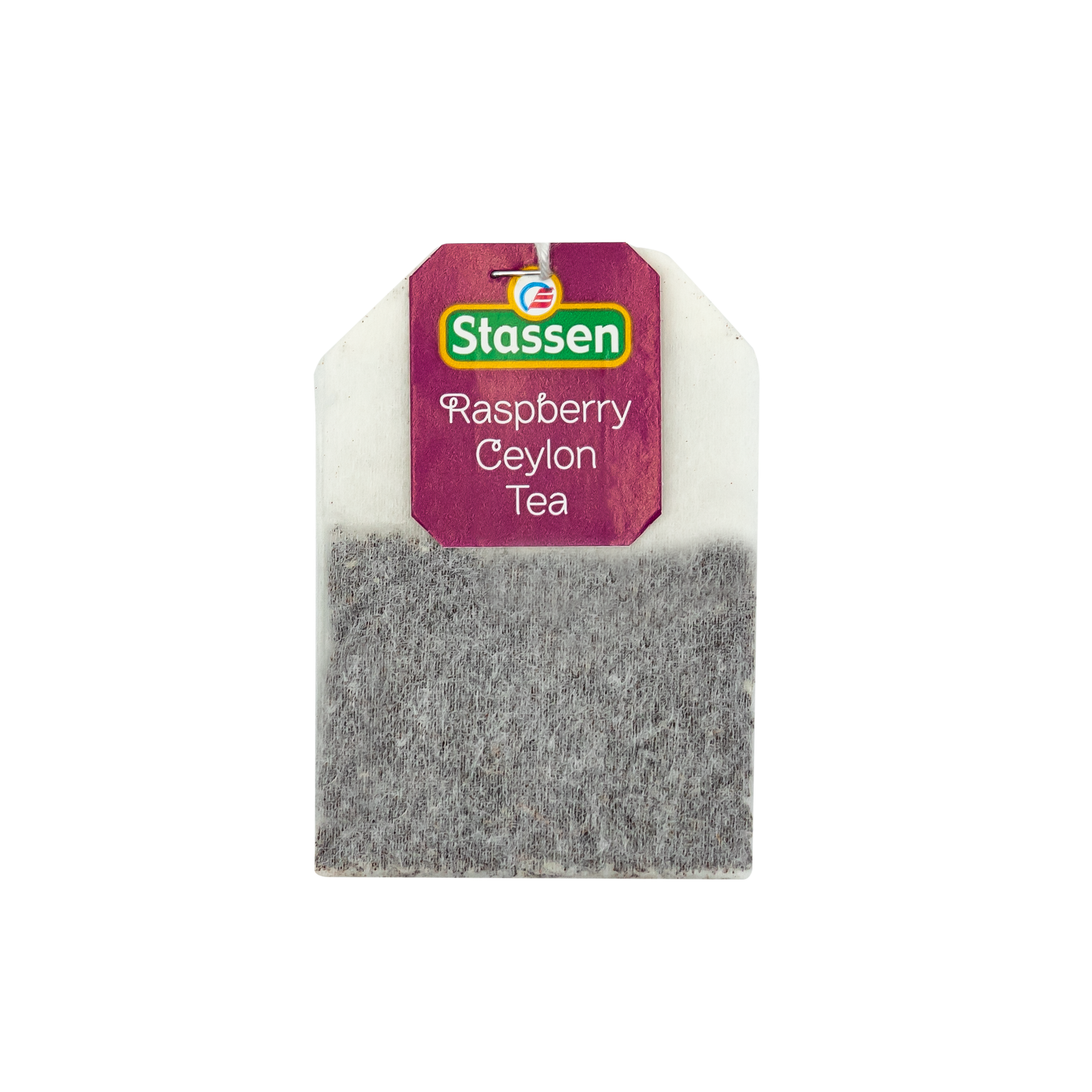 Torebka herbaty Stassen Raspberry Ceylon Tea – czarna herbata z malinowym aromatem.