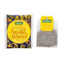 Koperta i torebka herbaty Stassen Rooibos & Honeybush – naturalny napar z rooibosa i honeybusha.